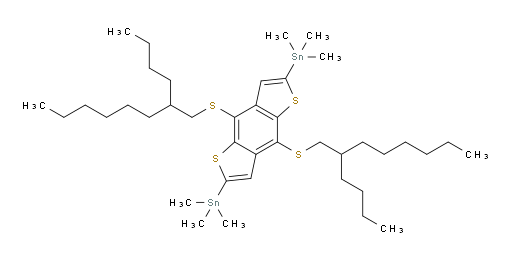 (4,8-bis((2-butyloctyl)thio)benzo[1,2-b:4,5-b']dithiophene-2,6-diyl)bis(trimethylstannane)