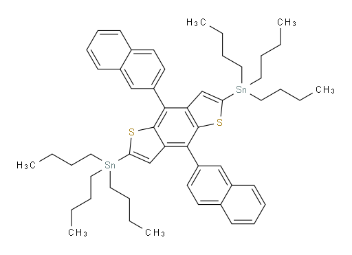 (4,8-di(naphthalen-2-yl)benzo[1,2-b:4,5-b']dithiophene-2,6-diyl)bis(tributylstannane)