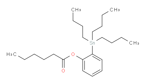 2-(tributylstannyl)phenyl hexanoate