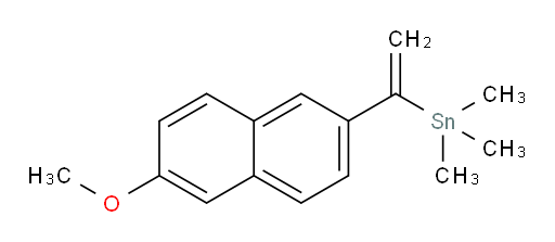(1-(6-methoxynaphthalen-2-yl)vinyl)trimethylstannane