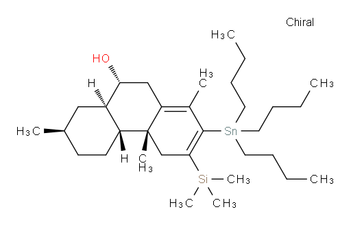 (4aR,4bR,7R,8aR,9R)-1,4a,7-trimethyl-2-(tributylstannyl)-3-(trimethylsilyl)-4,4a,4b,5,6,7,8,8a,9,10-decahydrophenanthren-9-ol