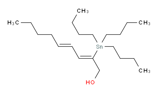 (2Z,4E)-2-(tributylstannyl)nona-2,4-dien-1-ol