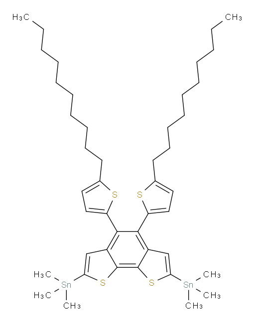 (4,5-bis(5-decylthiophen-2-yl)benzo[1,2-b:6,5-b']dithiophene-2,7-diyl)bis(trimethylstannane)