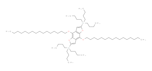 (4,8-bis(hexadecyloxy)benzo[1,2-b:4,5-b']difuran-2,6-diyl)bis(tributylstannane)