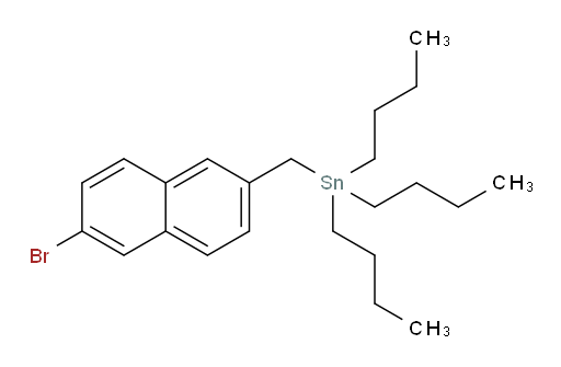 ((6-bromonaphthalen-2-yl)methyl)tributylstannane