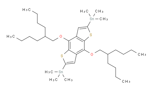 (4,8-bis((2-butylhexyl)oxy)benzo[1,2-b:4,5-b']dithiophene-2,6-diyl)bis(trimethylstannane)