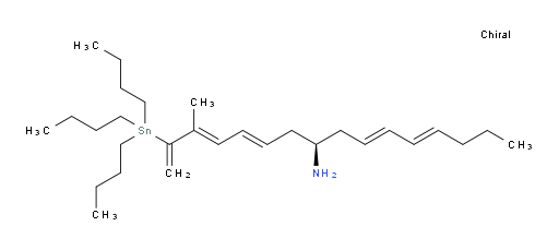 (R,3E,5E,10E,12E)-3-methyl-2-(tributylstannyl)hexadeca-1,3,5,10,12-pentaen-8-amine