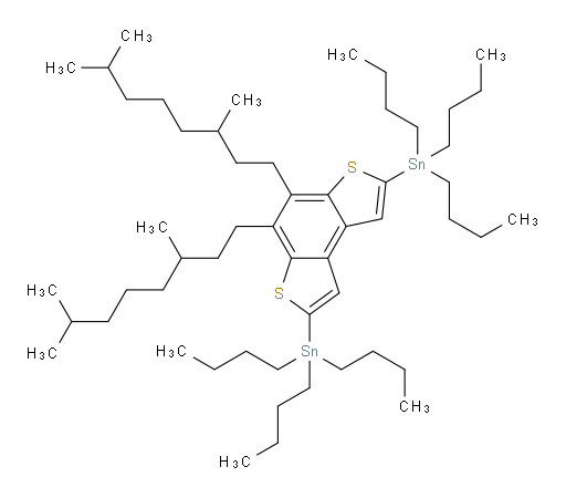 (4,5-bis(3,7-dimethyloctyl)benzo[1,2-b:4,3-b']dithiophene-2,7-diyl)bis(tributylstannane)