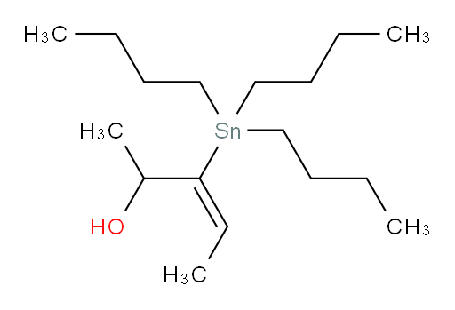 (E)-3-(tributylstannyl)pent-3-en-2-ol