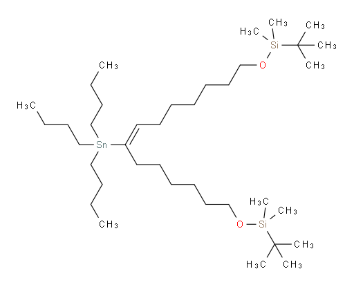 (E)-2,2,3,3,20,20,21,21-octamethyl-11-(tributylstannyl)-4,19-dioxa-3,20-disiladocos-11-ene