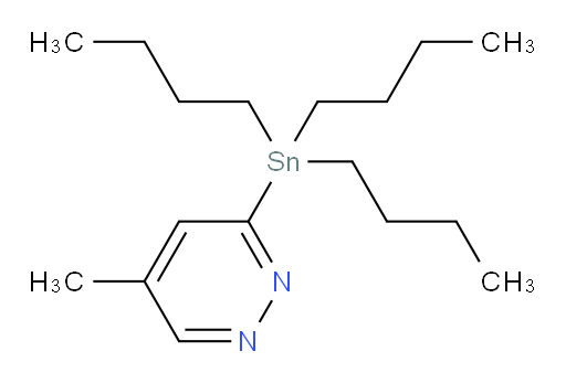 5-methyl-3-(tributylstannyl)pyridazine
