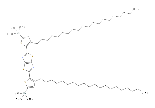 2,5-bis(3-icosyl-5-(trimethylstannyl)thiophen-2-yl)thiazolo[5,4-d]thiazole
