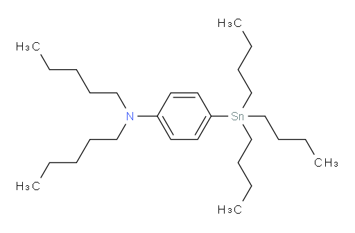 N,N-dipentyl-4-(tributylstannyl)aniline