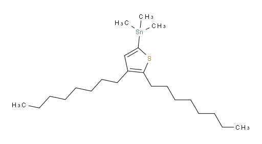 (4,5-dioctylthiophen-2-yl)trimethylstannane