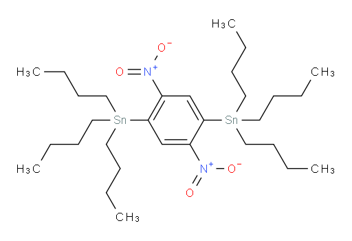 (2,5-dinitro-1,4-phenylene)bis(tributylstannane)