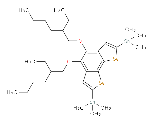 (4,5-bis((2-ethylhexyl)oxy)benzo[1,2-b:6,5-b']bis(selenophene)-2,7-diyl)bis(trimethylstannane)