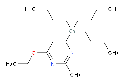 4-ethoxy-2-methyl-6-(tributylstannyl)pyrimidine