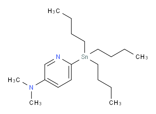 N,N-dimethyl-6-(tributylstannyl)pyridin-3-amine