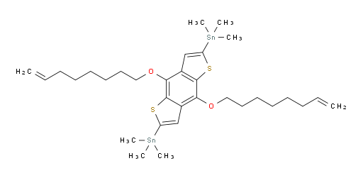 (4,8-bis(oct-7-en-1-yloxy)benzo[1,2-b:4,5-b']dithiophene-2,6-diyl)bis(trimethylstannane)