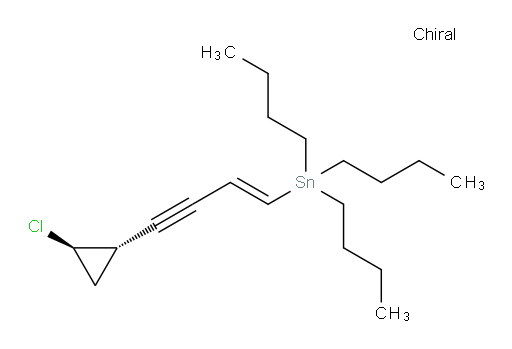 tributyl((E)-4-((1S,2R)-2-chlorocyclopropyl)but-1-en-3-yn-1-yl)stannane