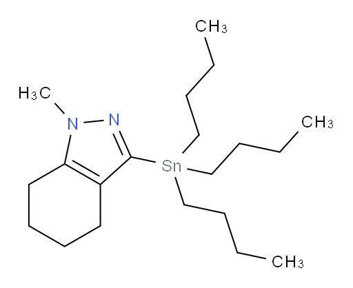 1-methyl-3-(tributylstannyl)-4,5,6,7-tetrahydro-1H-indazole