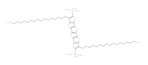 (3,8-diheptadecylthieno[2'',3'':4',5']thieno[2',3':4,5]thieno[3,2-b]thieno[2',3':4,5]thieno[2,3-d]thiophene-2,7-diyl)bis(trimethylstannane)