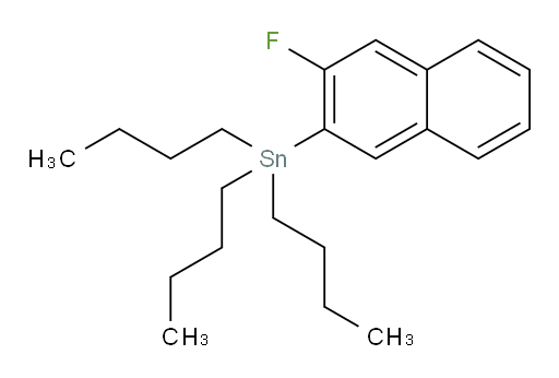 tributyl(3-fluoronaphthalen-2-yl)stannane
