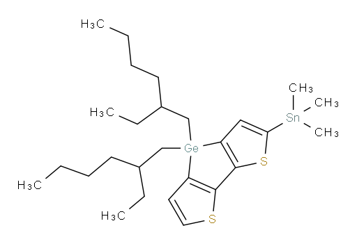 4,4-bis(2-ethylhexyl)-2-(trimethylstannyl)-4H-germolo[3,2-b:4,5-b']dithiophene