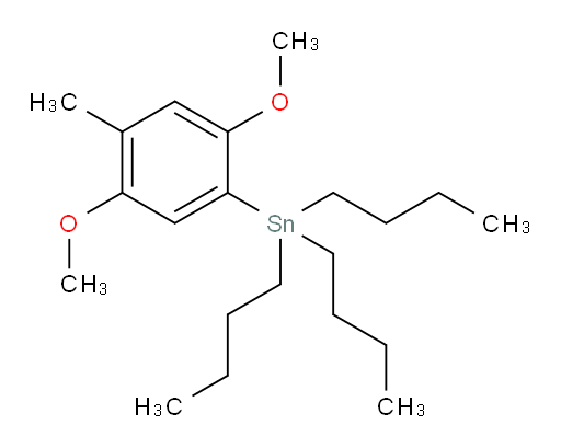 tributyl(2,5-dimethoxy-4-methylphenyl)stannane