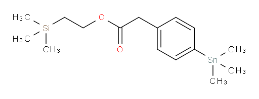 2-(trimethylsilyl)ethyl 2-(4-(trimethylstannyl)phenyl)acetate
