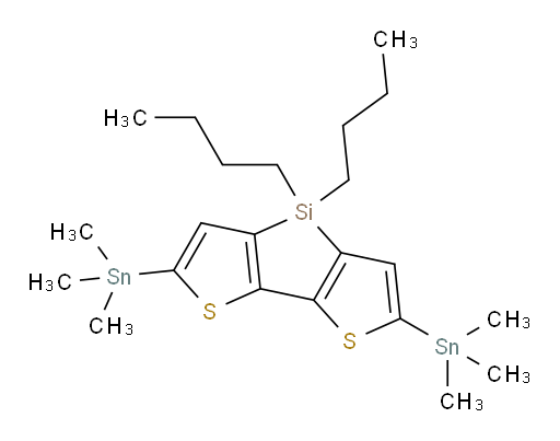 4,4-dibutyl-2,6-bis(trimethylstannyl)-4H-silolo[3,2-b:4,5-b']dithiophene