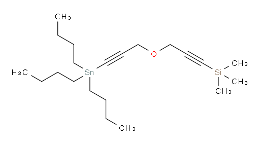 trimethyl(3-((3-(tributylstannyl)prop-2-yn-1-yl)oxy)prop-1-yn-1-yl)silane