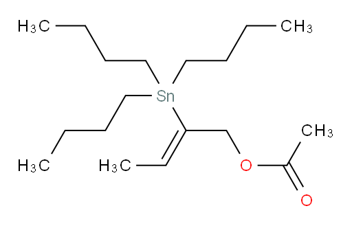 (Z)-2-(tributylstannyl)but-2-en-1-yl acetate