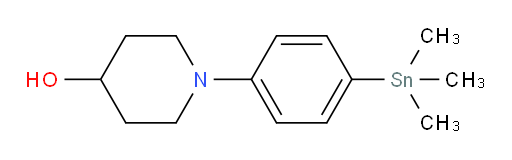 1-(4-(trimethylstannyl)phenyl)piperidin-4-ol