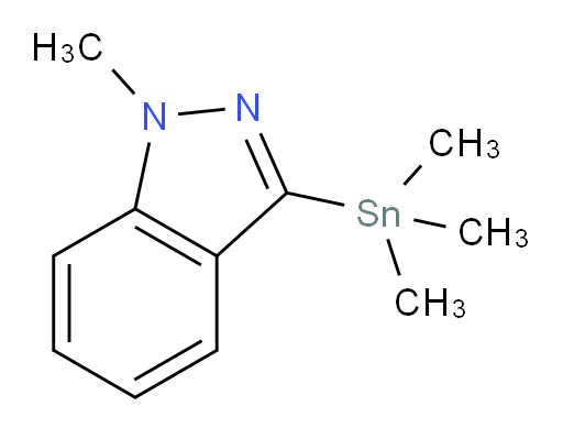 1-methyl-3-(trimethylstannyl)-1H-indazole