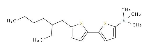 (5'-(2-ethylhexyl)-[2,2'-bithiophen]-5-yl)trimethylstannane