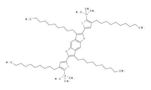 (5,5'-(3,7-didecylbenzo[1,2-b:4,5-b']difuran-2,6-diyl)bis(3-decylthiophene-5,2-diyl))bis(trimethylstannane)