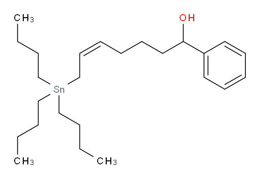 (Z)-1-phenyl-7-(tributylstannyl)hept-5-en-1-ol