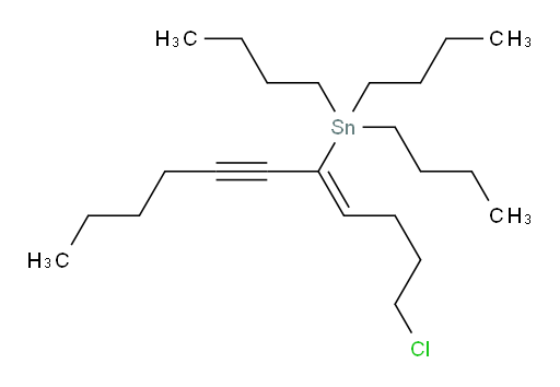(Z)-tributyl(1-chloroundec-4-en-6-yn-5-yl)stannane