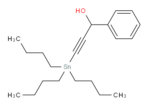 1-phenyl-3-(tributylstannyl)prop-2-yn-1-ol