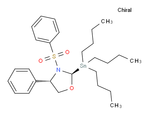 (2R,4S)-4-phenyl-3-(phenylsulfonyl)-2-(tributylstannyl)oxazolidine