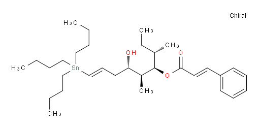 (3S,4R,5S,6S,E)-6-hydroxy-3,5-dimethyl-9-(tributylstannyl)non-8-en-4-yl cinnamate