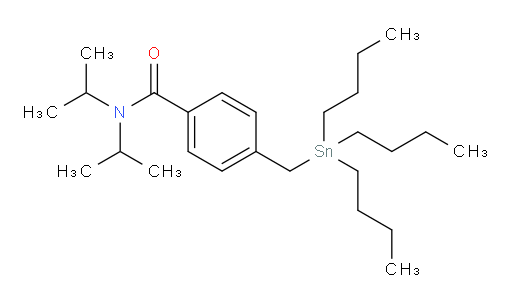 N,N-diisopropyl-4-((tributylstannyl)methyl)benzamide