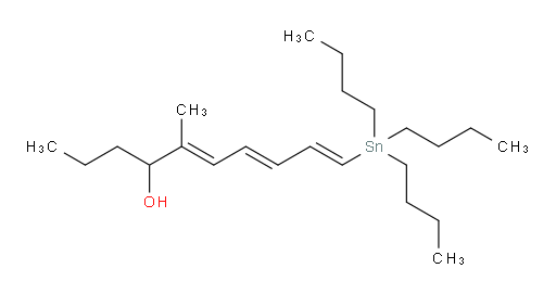 (5E,7E,9E)-5-methyl-10-(tributylstannyl)deca-5,7,9-trien-4-ol