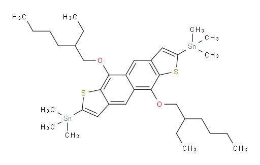 (5,10-bis((2-ethylhexyl)oxy)naphtho[2,3-b:6,7-b']dithiophene-2,7-diyl)bis(trimethylstannane)