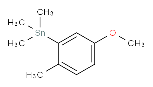 (5-methoxy-2-methylphenyl)trimethylstannane