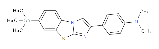 N,N-二甲基-4-(7-(三甲基锡基)苯并[d]咪唑并[2,1-b]噻唑-2-基)苯胺