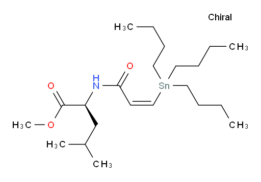 (S,Z)-甲基 4-甲基-2-(3-(三丁基锡基)丙烯酰胺基)戊酸酯