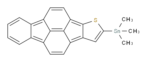 indeno[1',2',3':5,6]acenaphtho[1,2-b]thiophen-2-yltrimethylstannane