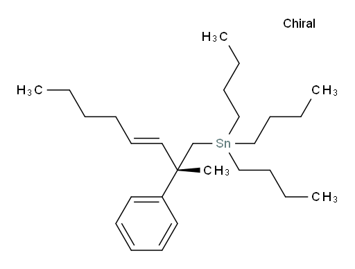 (S,E)-tributyl(2-methyl-2-phenyloct-3-en-1-yl)stannane